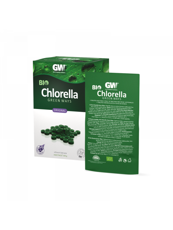 BIO Chlorella Green Ways tablety 330g