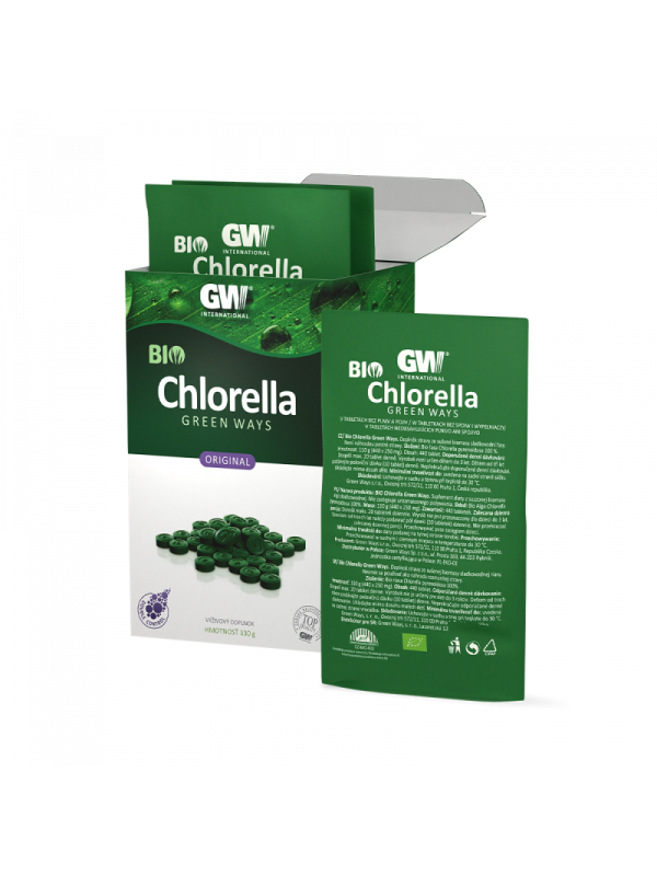 BIO Chlorella Green Ways tablety 330g