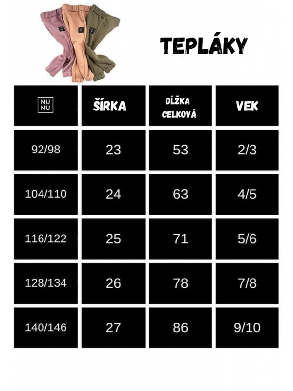 NUNU zateplená Súprava olivová