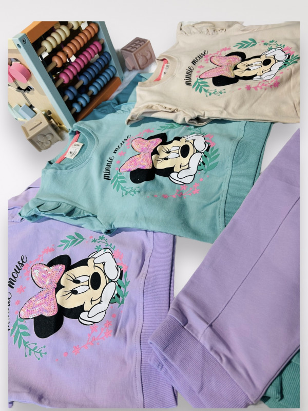 Súprava fialová Minnie mouse